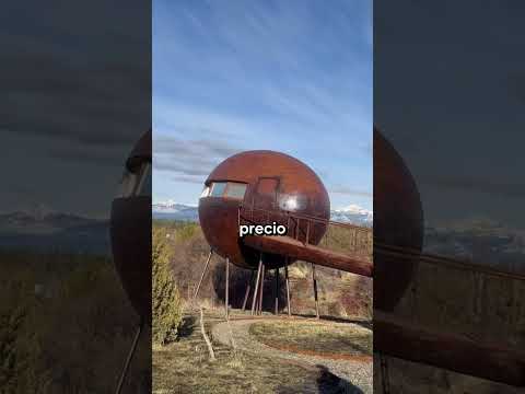 Cabaña Huevo en Trevelin: Arquitectura Sorprendente y Airbnb #shorts