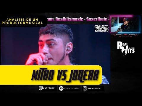 Cara de Bicampeón  🔥 | NITRO VS JOQERR | FMS REACCIÓN PRODUCTOR MUSICAL