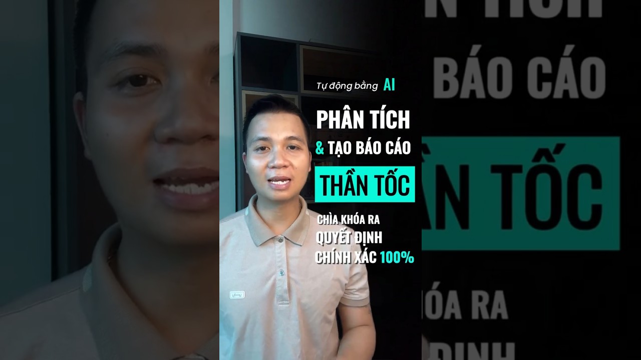 Phân tích dữ liệu & tạo báo cáo thần tốc bằng Gemini x Google Sheet
