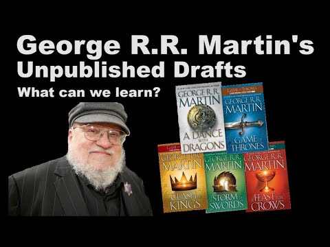 GRRM's Old Drafts of A Song of Ice and Fire - (1 Hour of Interesting Things Found)