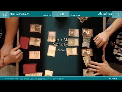 Hollow End vs Amulet Titan Round 1 Modern Magic Mondays 2/11