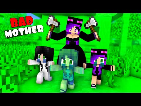 Monster School: Poor Baby Girls Life (Bad Family)- Minecraft Animation