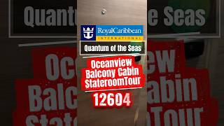 Royal Caribbean Oceanview Balcony Stateroom Tour 12604
