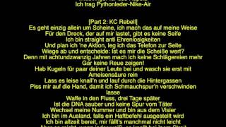 KOLLEGAH - Pythonleder feat  KC Rebell (Lyrics)
