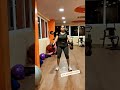 Pragathi Early Morning Scenario Of Workouts In Gym Latest Video