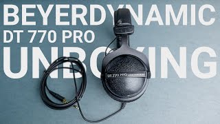 Video thumbnail for Beyerdynamic DT 770 PRO Limited Edition 80 Ohms UNBOXNG by FLG TV