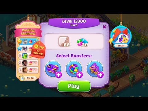 Homescapes Level 13300 Gameplay
