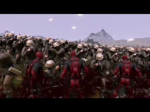 13000 Deadpools VS 16000 Afrika Corp 3s   Ultimate Epic Battle Simulator 2   UEBS 2