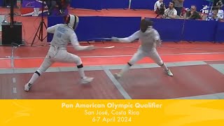 Isis Gimenez (VEN) vs Mariana Pistoia (BRA) - PanAm Olympic Qualifier Event - Women's Foil Final