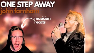 Musician REACTS to John Farnham One Step Away