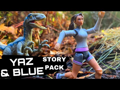 , title : 'JURASSIC WORLD CAMP CRETACEOUS YAZ AND BLUE STORY PACK REVIEW !!'