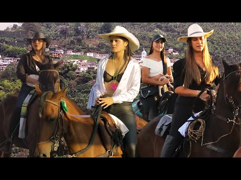 Incredible HORSE RIDING | Increíble CABALGATA, COLOMBIA | Horseback riding in Balboa - Risaralda ▶ 7