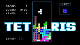 Sony SMC-777 Game: Tetris (198x) CP/M