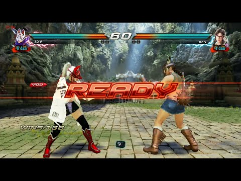 412_6 Kunimitsu Ryona vs Julia - Tekken 7 ( Anakin x24 ) sin Grafica Dual