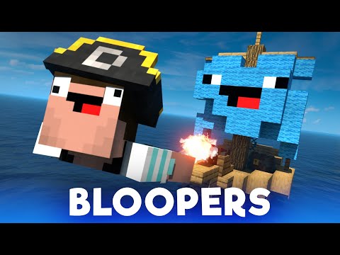 Pirate Noob: BLOOPERS (Minecraft Animation)