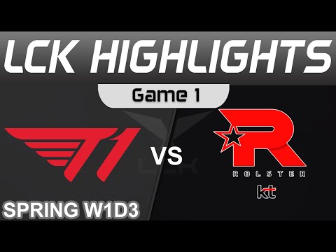 T1 vs KT Highlights Game 1 LCK Spring Season 2023 W1D3 T1 vs KT Rolster by Onivia