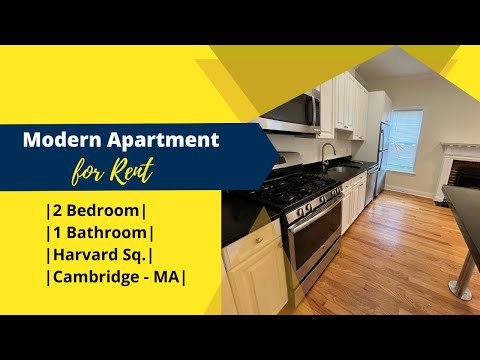 2 Beds 1 Bath apartment for rent in Harvard Sq. Cambridge - MA