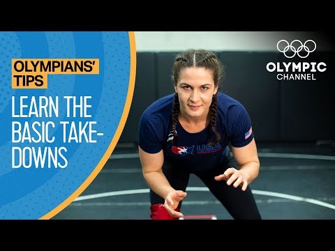 Takedowns to up your Wrestling Game ft. Adeline Gray | Olympians' Tips