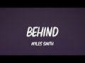 Myles Smith - Behind (Lyrics)