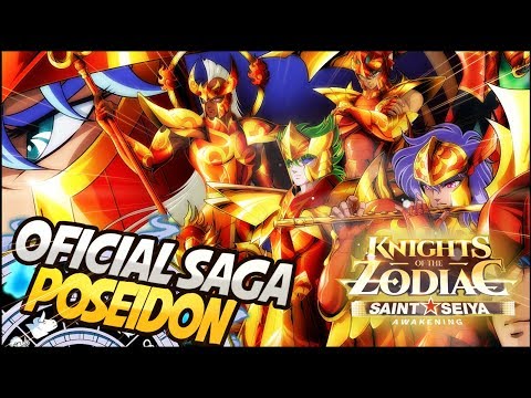ESTAMOS OFICIALMENTE NA SAGA POSEIDON! Saint Seiya Awakening