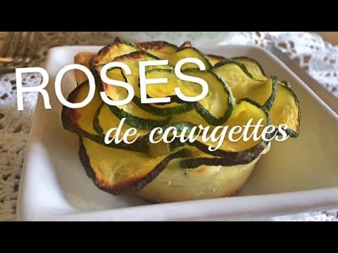 Roses de courgettes (tartes)