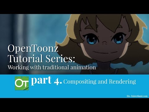OpenToonz Traditional Animation Tutorial - Part 4: Compositing and Rendering