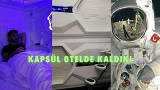 Ukrayna Kiev'de kapsül otelde kaldık | Uzay konsepti | Moon otel( Ukrayna Bölüm 