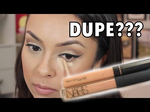 Nars Radiant Creamy Concealer vs Maybelline Fit Me Concealer - TrinaDuhra