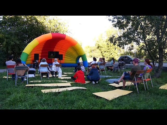 Ангарск стал частью большого фестиваля уличного кино