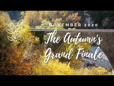 A beautiful AUTUMN in GREECE [Cinematic Drone Travel Footage , November 2020]