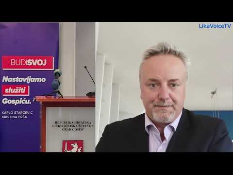 Danijel Tušak - Predstavljanje kandidata za Župana LSŽ 09.04.2021.