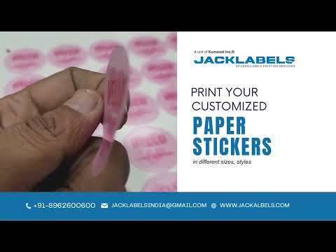 Printed Paper Stickers