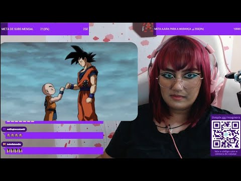 @Magnera REAGINDO à GOKU vs KURIRIN !!