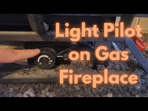 How to Light Pilot on Gas Fireplace