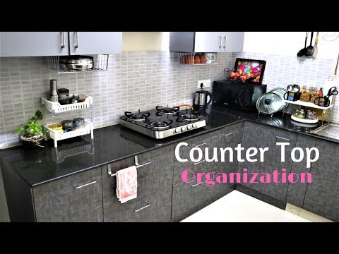 Kitchen Organization Ideas- Countertop Organization Video