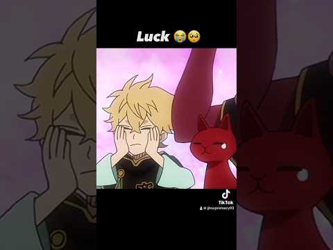 I would die for this kid 🥹😭 #luck #blackclover #anime