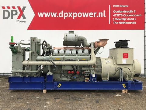 DPX Power: Perkins 4012TAG2 - 1.530 kVA Generator set - DPX-11630