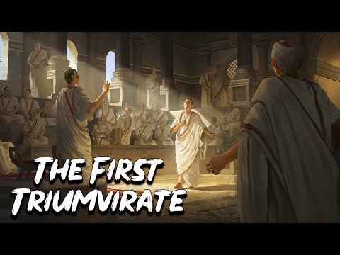 Julius Caesar, Crassus and Pompey - The First Triumvirate (Part 3/6)Roman History - See U in History