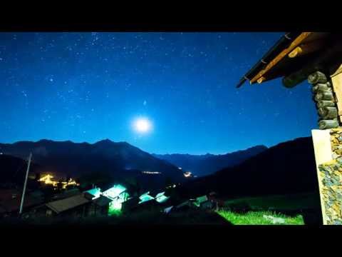 Timelapse 11h Holy Grail Heiliger Gral Mutten, Graubünden