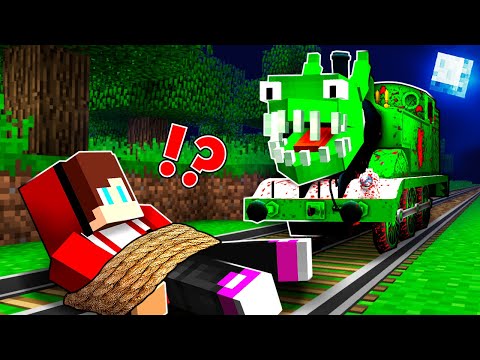 Minecraft Madness: Mutant Thomas vs. Mikey! Can JJ Be Saved?