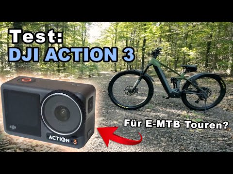 DJI Action 3 | Test auf E-MTB Tour | Cube Stereo Hybrid 140