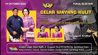 Download lagu #LiveStreaming Wayang Kulit Ki Marsdya TNI (Pur) FH Bambang Soelistyo, S.Sos - WISANGGENI KRIDHA mp3