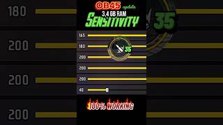 OB48 ⚙️ New Sensitivity For Ump Shotgun &amp; Desert Eagle 🔒 | Secret Headshot Sensitivity | Free Fire