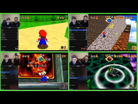 [MIXER] E340 @REALIcePoseidon BEING SHOWN HOW TO SPEEDRUN MARIO (NEVER PLAYED BEFORE) [pt 1 Desktop]