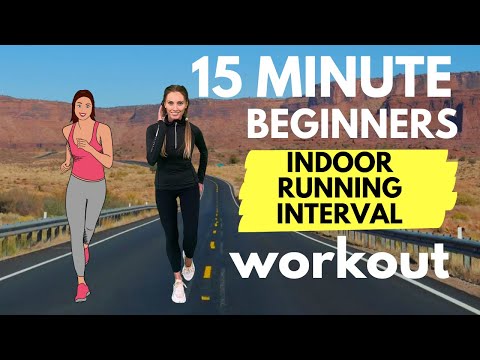 Beginners Running Workout - 15 Minute Home Workout to Make Running Easy - with Running Tips