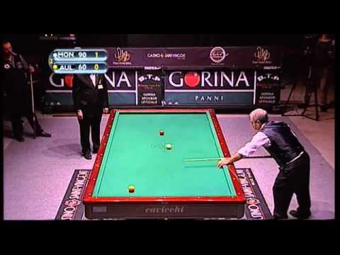 AULETTA vs MONTEREALI - 37th GORIZIANA BILLIARDS GP Saint Vincent 2013