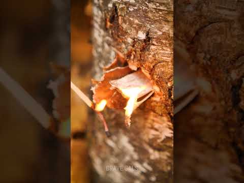 How long will the Finnish candle burn? 🔥 #tourism #camping #hack #diy