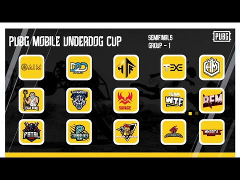 🔴[HI/EN] PUBGM(Kr) NO MERCY ESPORTS PMUC (SEMI FINALS GROUP 1) FT #AimAchivers,#D2D,#HRE,#TEXE)