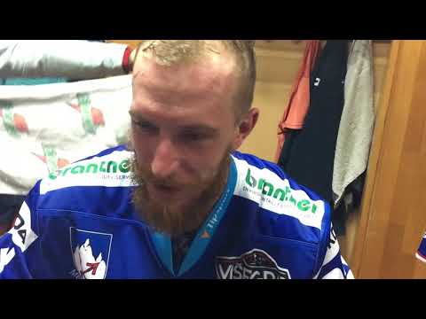 Lukáš Vartovník po zápase s HK Orange 20 (13. kolo)