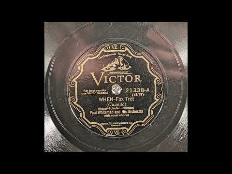 Paul Whiteman and His Orchestra with Bix Beiderbecke - When Take 3 (Rare)